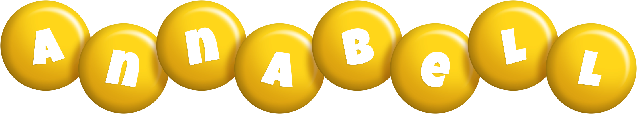 Annabell candy-yellow logo