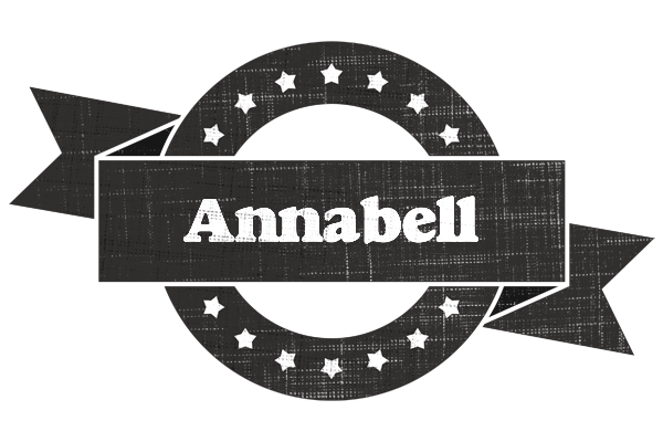 Annabell grunge logo