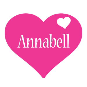 Annabell love-heart logo