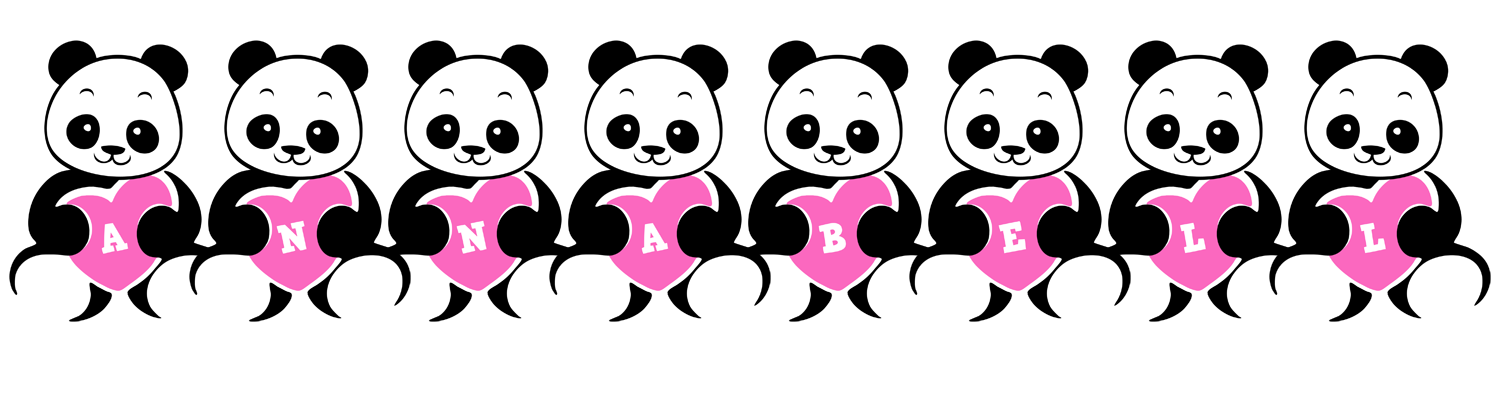 Annabell love-panda logo