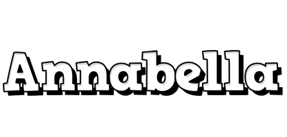 Annabella snowing logo