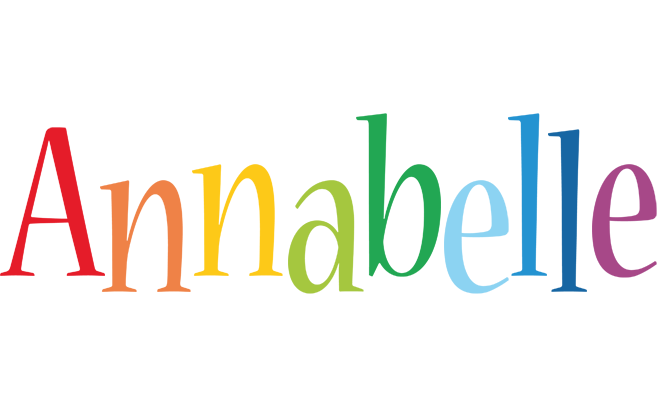 Annabelle birthday logo