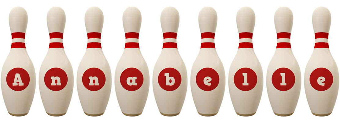 Annabelle bowling-pin logo