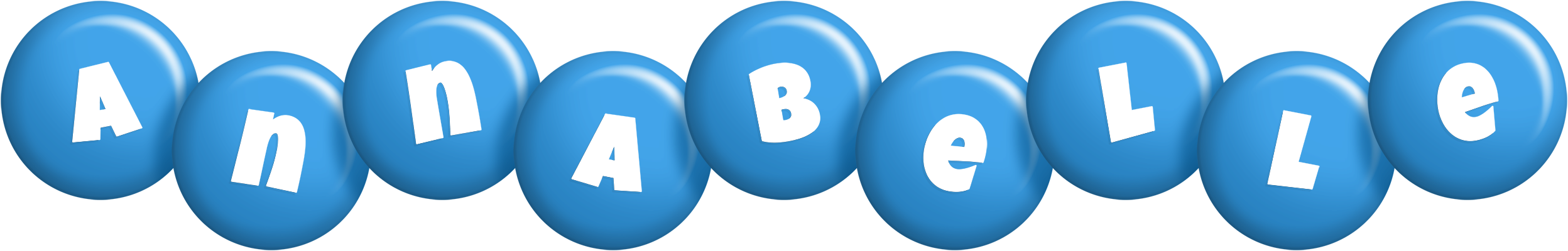 Annabelle candy-blue logo