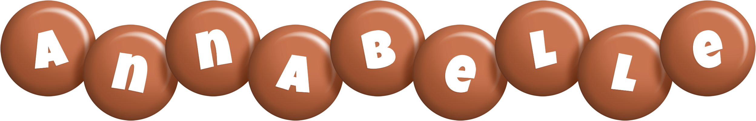 Annabelle candy-brown logo