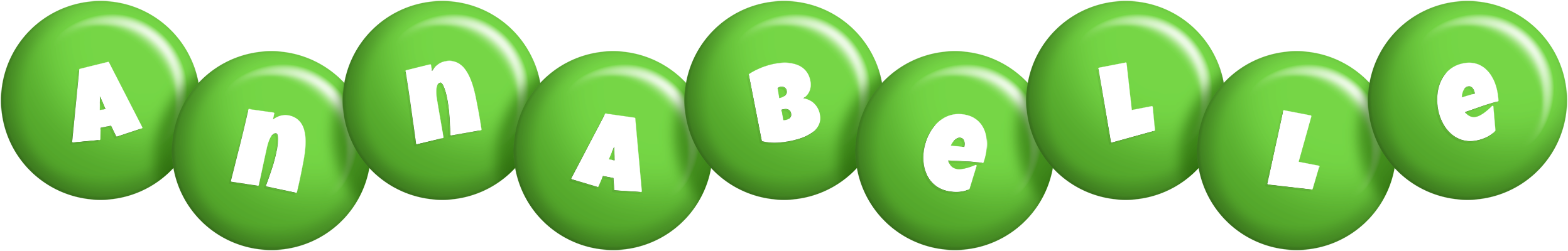 Annabelle candy-green logo