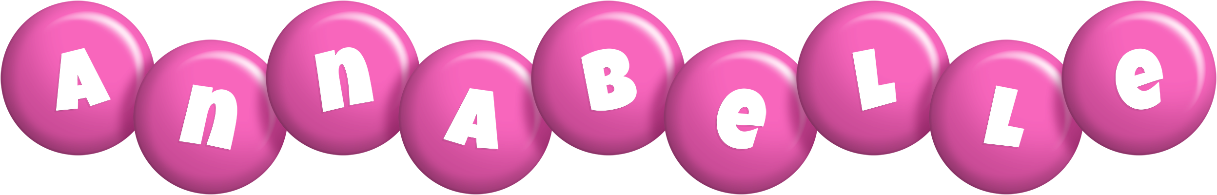 Annabelle candy-pink logo