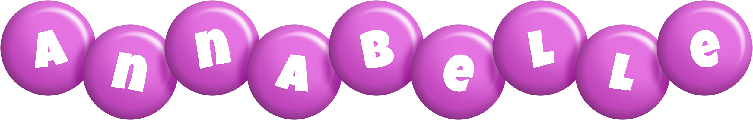 Annabelle candy-purple logo