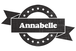 Annabelle grunge logo