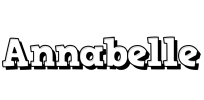 Annabelle snowing logo