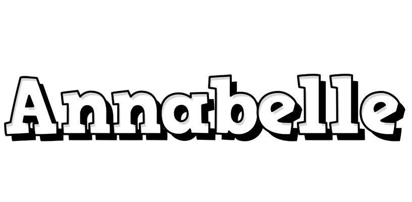 Annabelle snowing logo