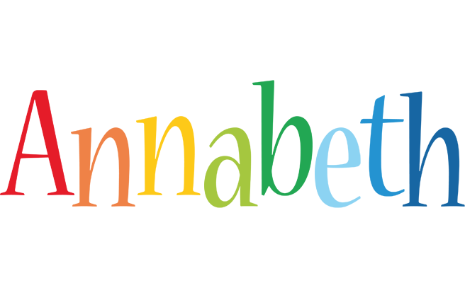 Annabeth birthday logo