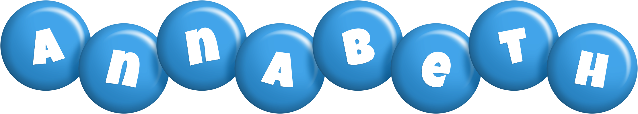 Annabeth candy-blue logo
