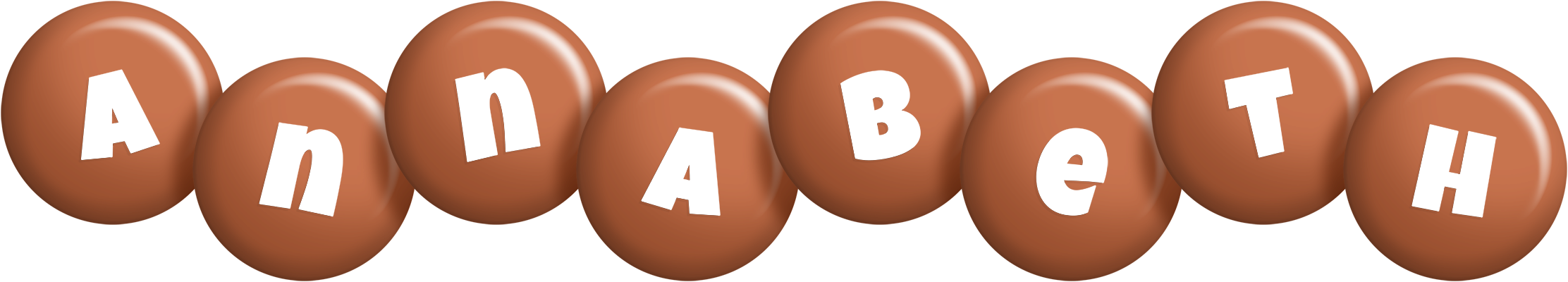 Annabeth candy-brown logo