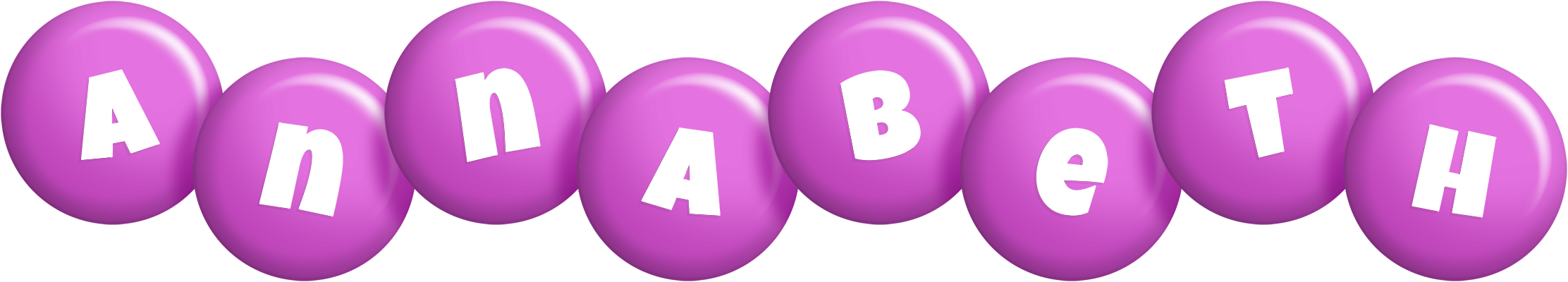 Annabeth candy-purple logo