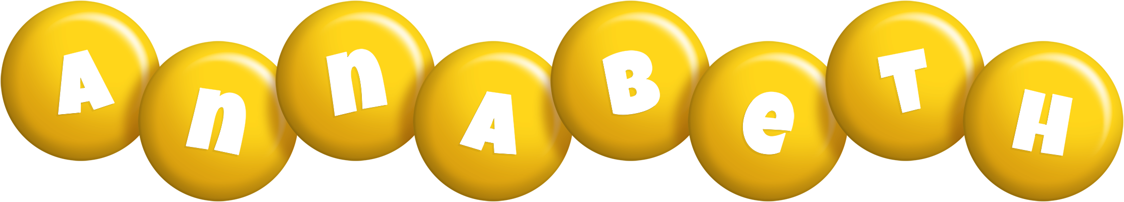 Annabeth candy-yellow logo