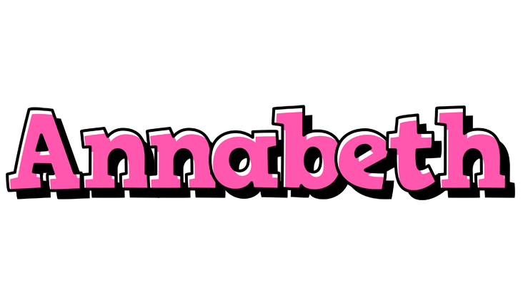 Annabeth girlish logo