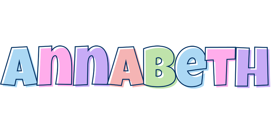 Annabeth pastel logo