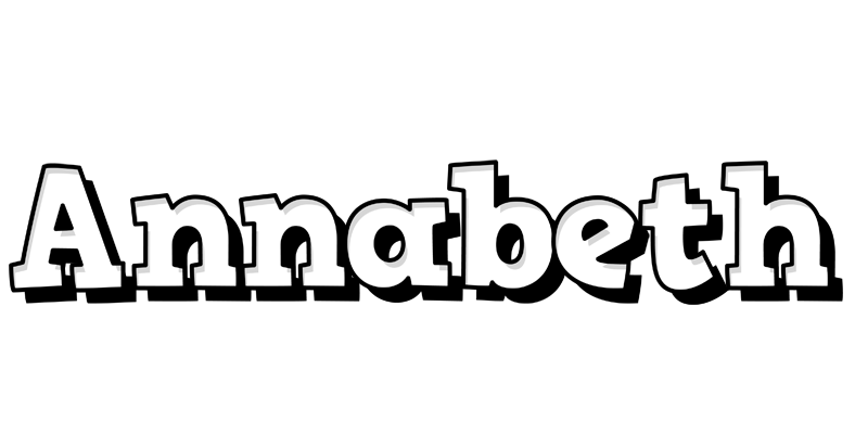 Annabeth snowing logo