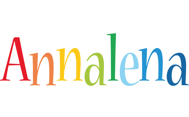 Annalena birthday logo