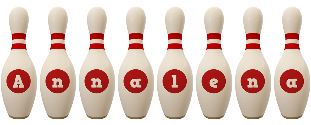 Annalena bowling-pin logo