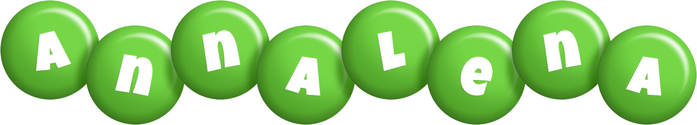 Annalena candy-green logo
