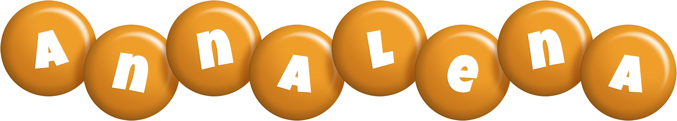 Annalena candy-orange logo