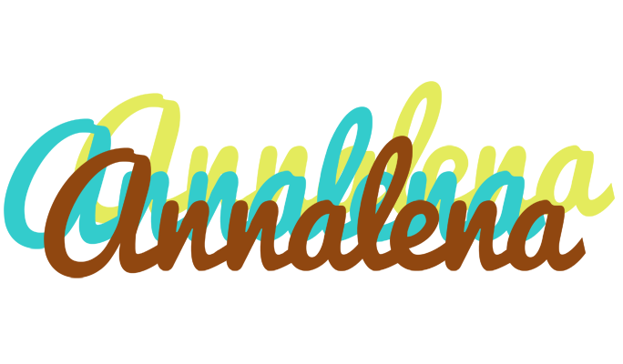 Annalena cupcake logo
