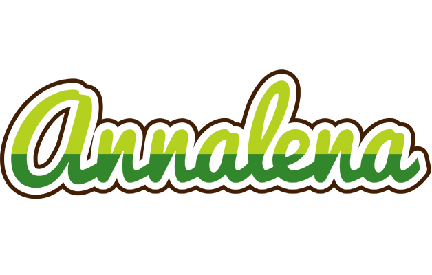 Annalena golfing logo