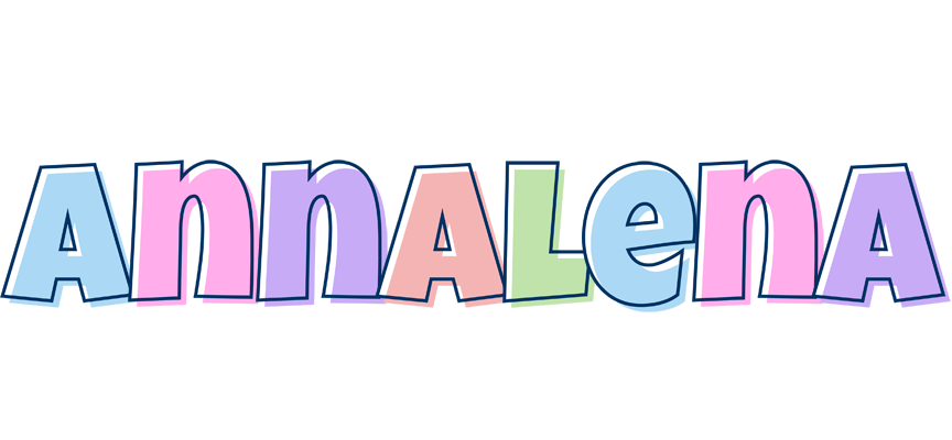 Annalena pastel logo
