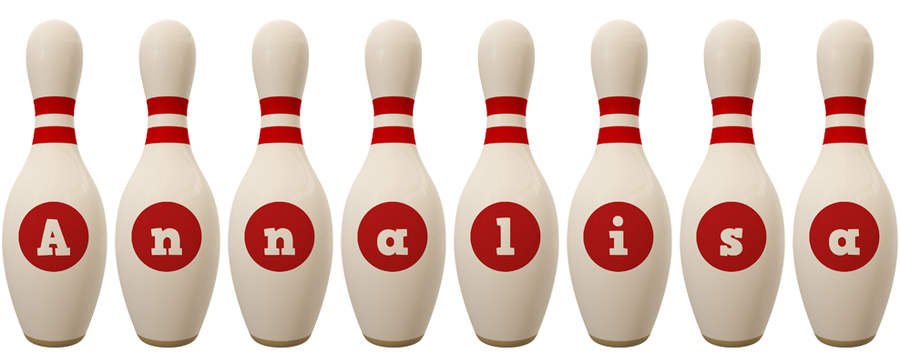Annalisa bowling-pin logo