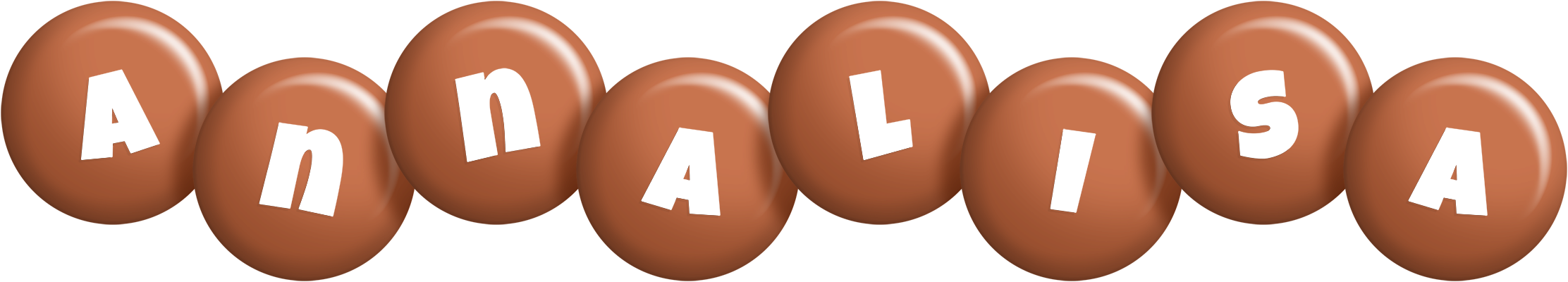 Annalisa candy-brown logo