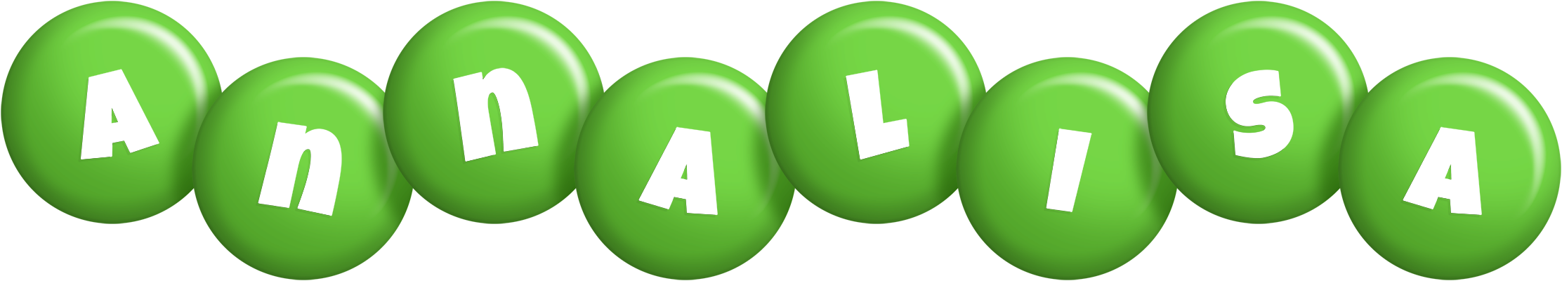 Annalisa candy-green logo