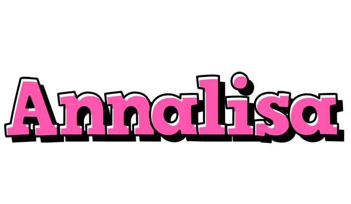 Annalisa girlish logo