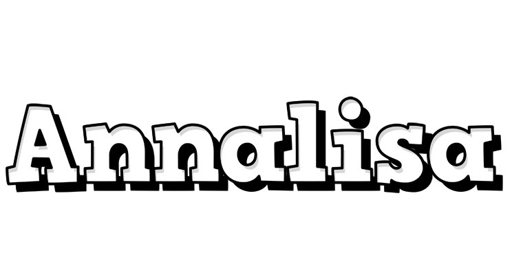 Annalisa snowing logo
