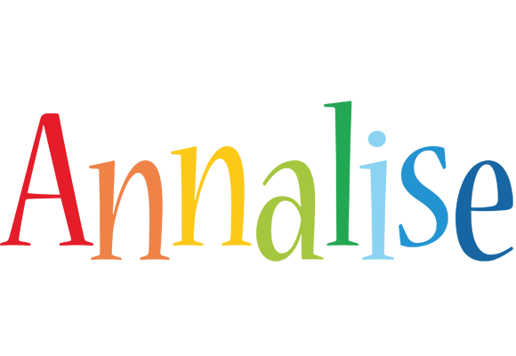 Annalise birthday logo