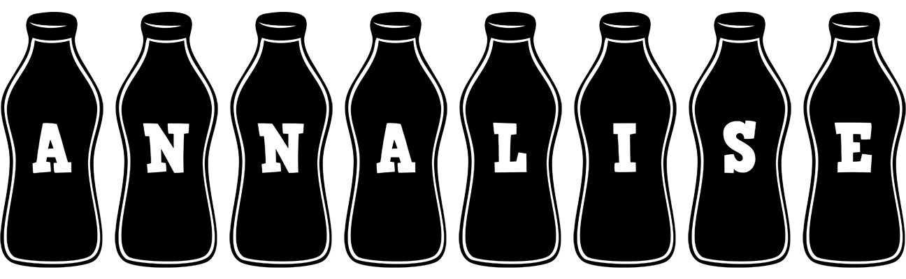 Annalise bottle logo