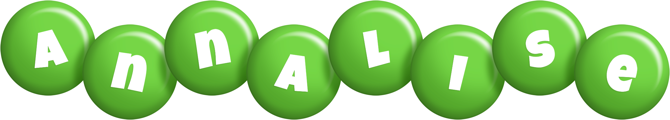 Annalise candy-green logo