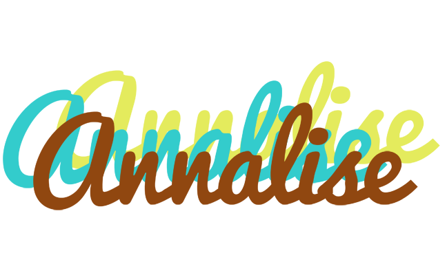 Annalise cupcake logo