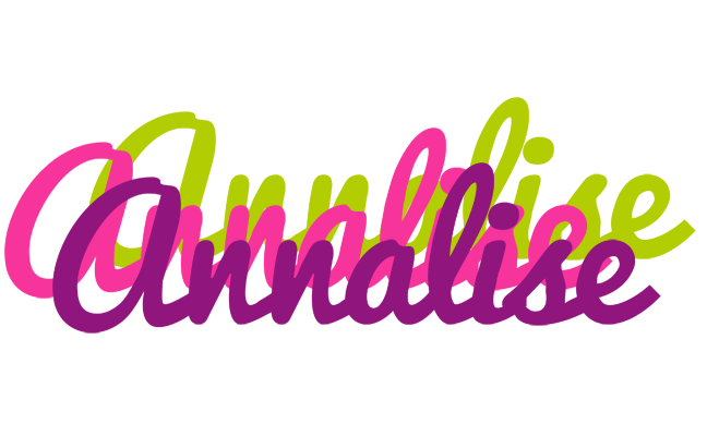Annalise flowers logo
