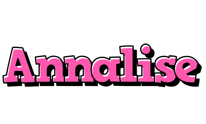 Annalise girlish logo