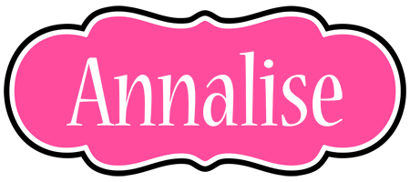 Annalise invitation logo