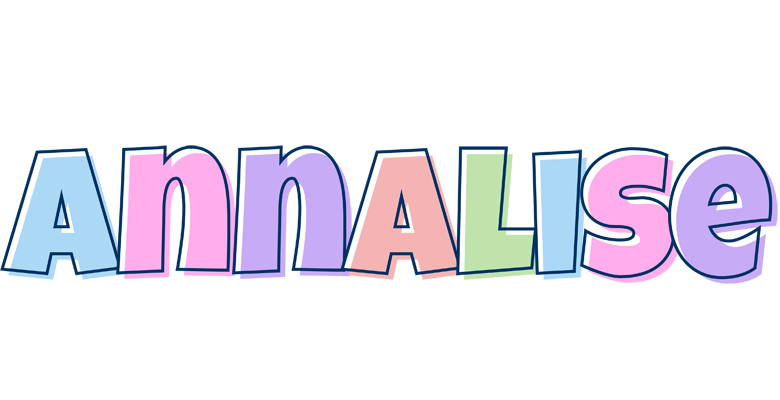 Annalise pastel logo