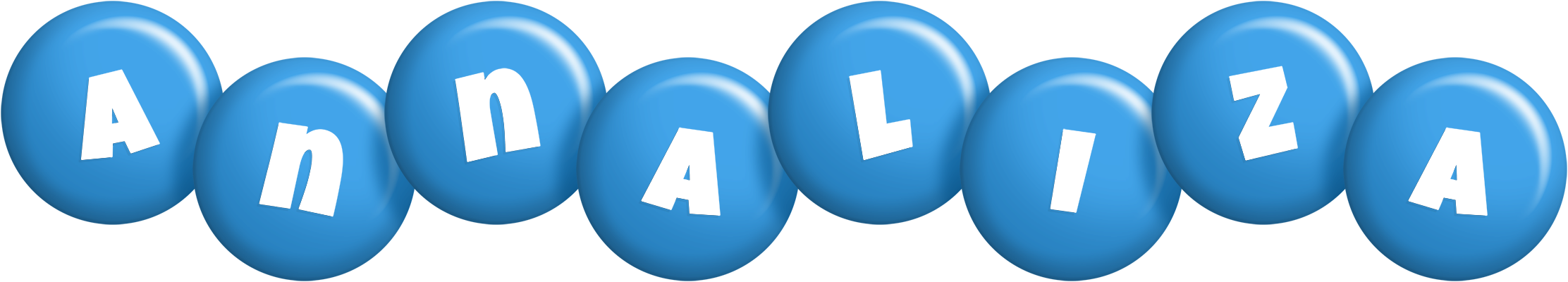 Annaliza candy-blue logo