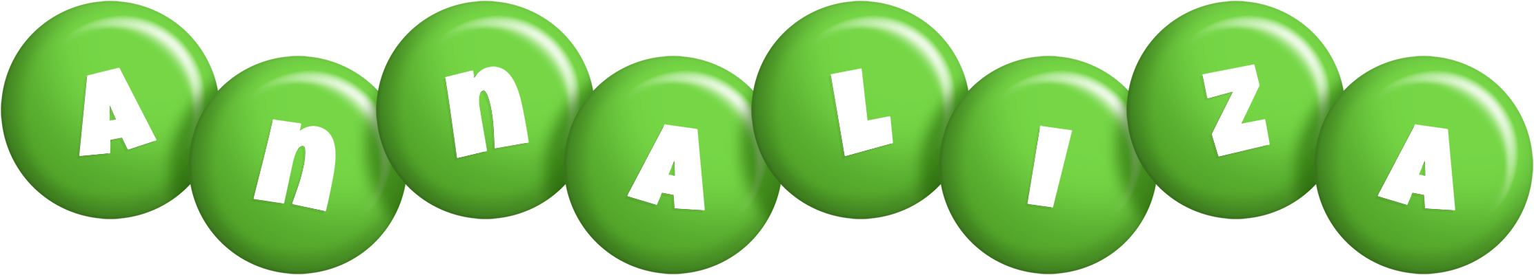 Annaliza candy-green logo