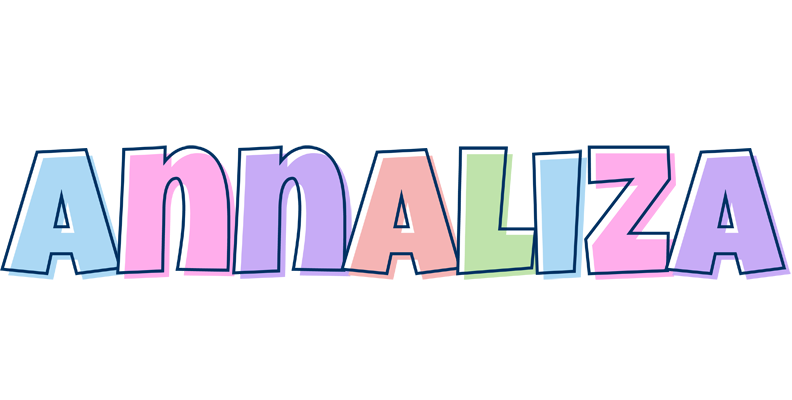 Annaliza pastel logo