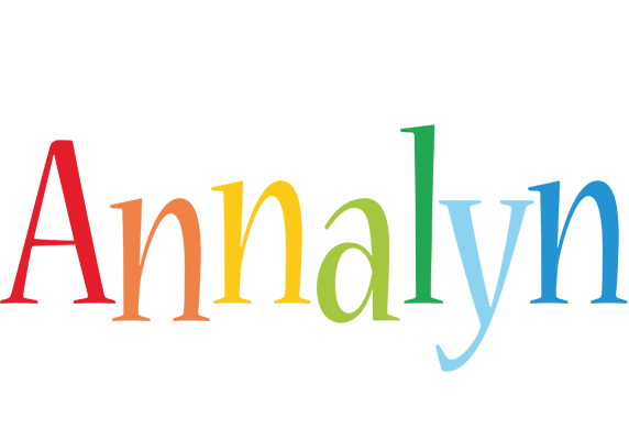 Annalyn birthday logo