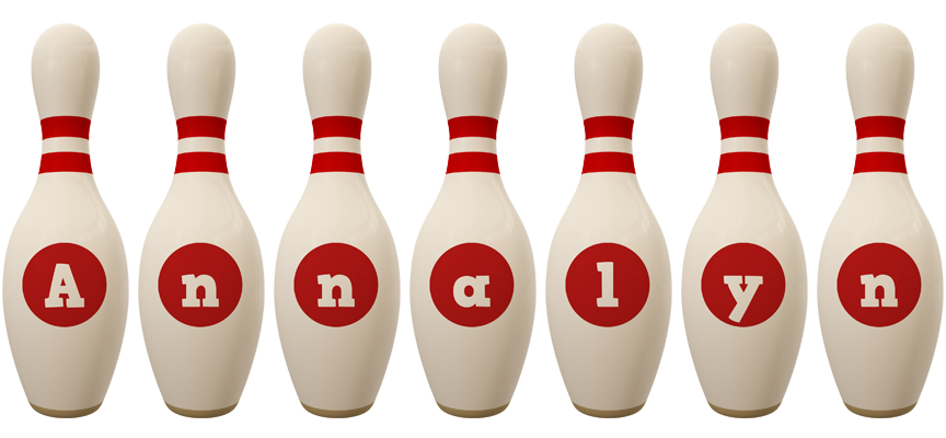 Annalyn bowling-pin logo