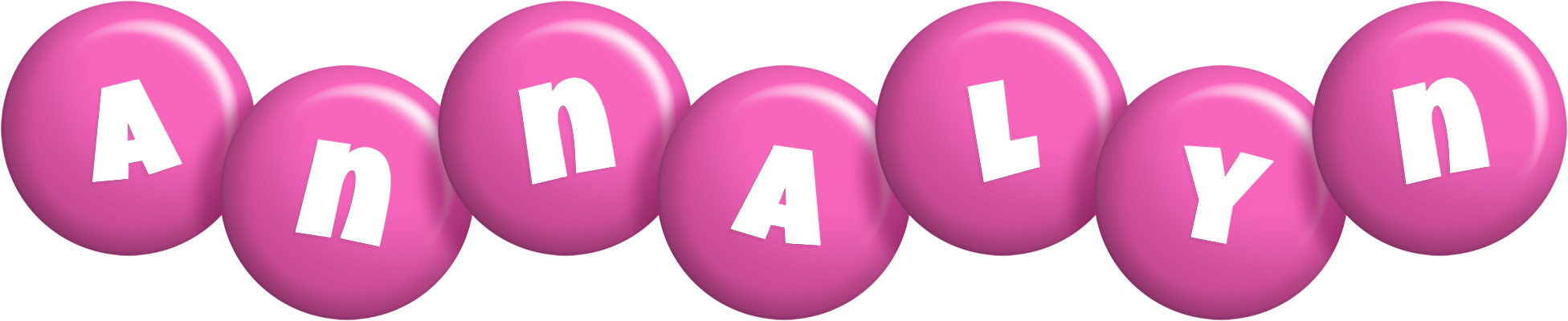 Annalyn candy-pink logo