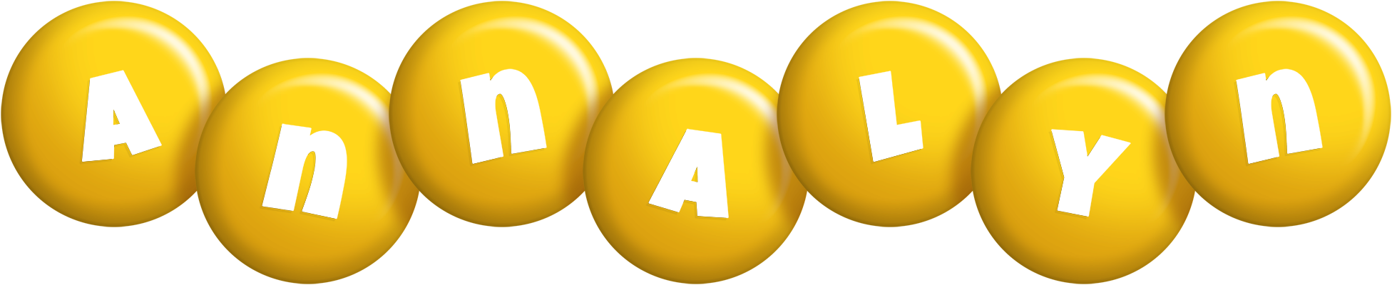 Annalyn candy-yellow logo